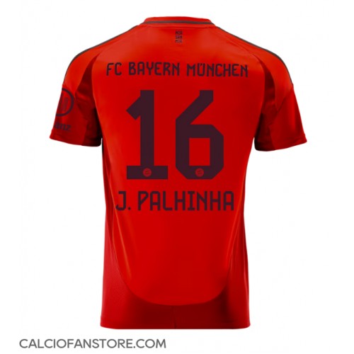 Maglia Calcio Bayern Munich Joao Palhinha #16 Prima Divisa 2024-25 Manica Corta